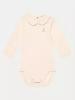 Детское боди United Colors Of Benetton, розовый