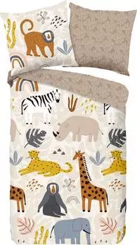 Детское двустороннее постельное белье 204474 2 шт. Good Morning, мультколор