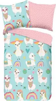 Детское двустороннее постельное белье 206326 2 шт. Good Morning, мультколор