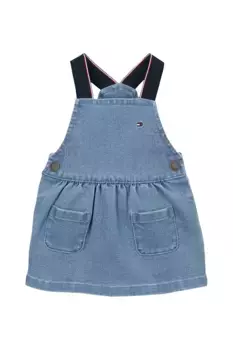 Детское джинсовое платье Tommy Hilfiger, синий