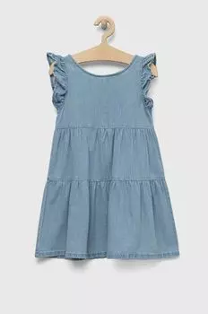Детское джинсовое платье United Colors of Benetton, синий