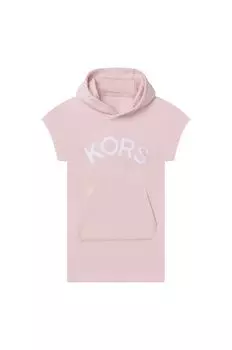 Детское хлопковое платье Michael Kors R12103.114.150, розовый