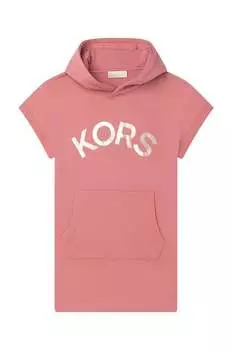 Детское хлопковое платье Michael Kors R12103.156, розовый