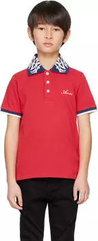 Детское красное поло MA AMIRI