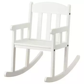 Детское кресло-качалка Ikea Sundvik, белый