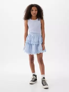 Детское кружевное платье Gap, синий