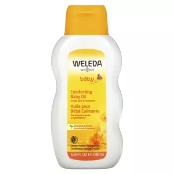 Детское масло Weleda Baby Comforting с экстрактом календулы, 200 мл