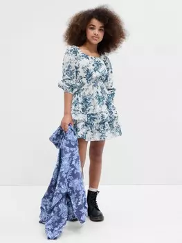 Детское мини-платье Gap, синий