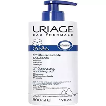 Детское очищающее успокаивающее масло 500 мл Uriage