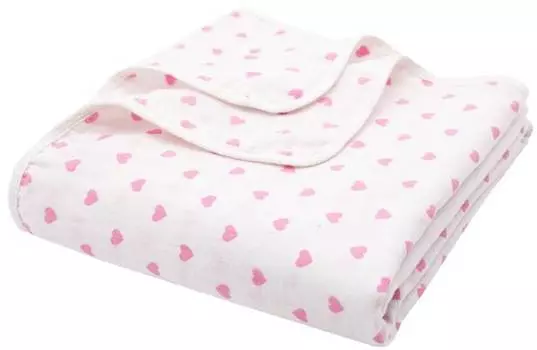 Детское одеяло 00000331 Zollner, розовый