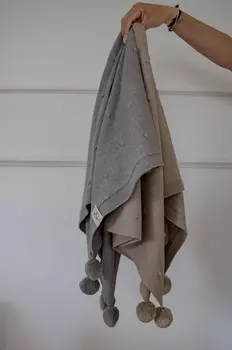 Детское одеяло 80х100 Effiki, серый