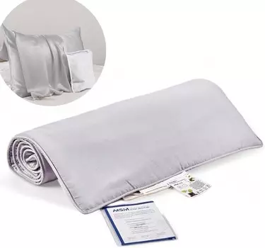 Детское одеяло для живота и комплект шелковых наволочек для малышей PROMEED