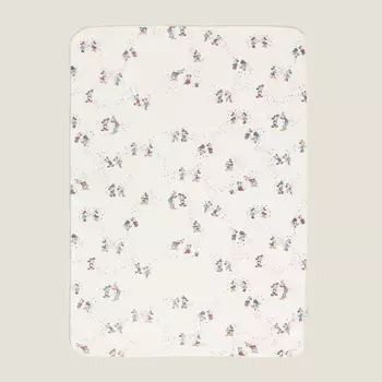 Детское одеяло Zara Home Mickey Mouse Disney Fleece, бежевый