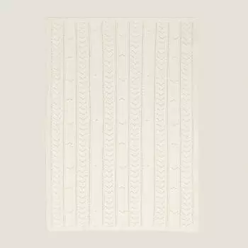 Детское одеяло Zara Home Open-Knit, белый