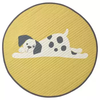 Детское одеяло, желто-белое, 105 см, DRMSLOTT IKEA