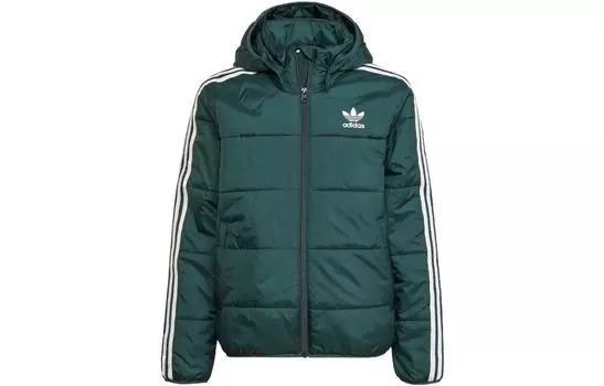 Детское пальто Adidas Originals, цвет Green