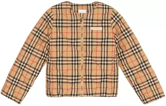 Детское пальто Burberry, цвет Archive Beige