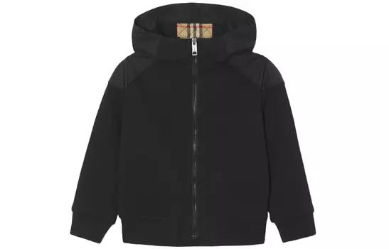 Детское пальто Burberry, цвет Black
