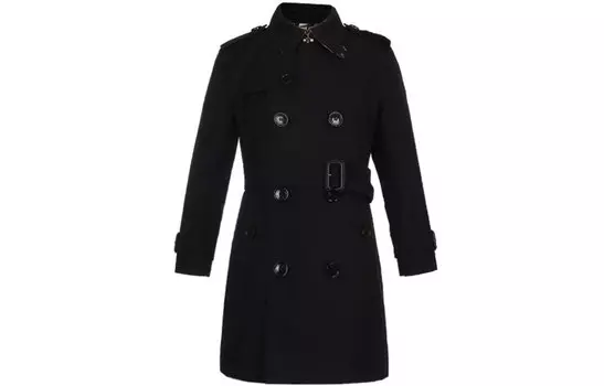 Детское пальто Burberry, цвет Black