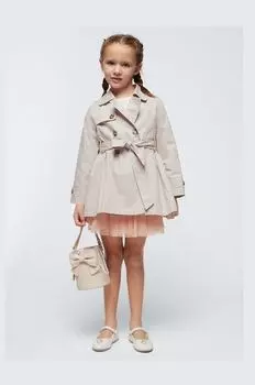 Детское пальто Mayoral, бежевый
