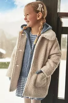 Детское пальто Mayoral, бежевый