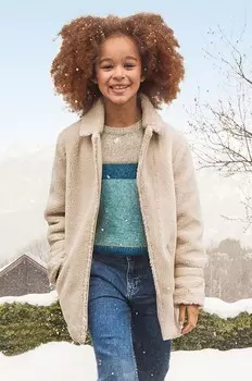 Детское пальто Mayoral, бежевый