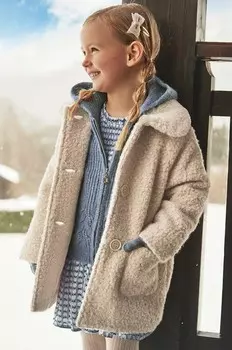 Детское пальто Mayoral, бежевый