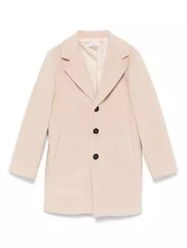 Детское пальто Paolo Pecora с начесом Paolo Pecora Kids, серый