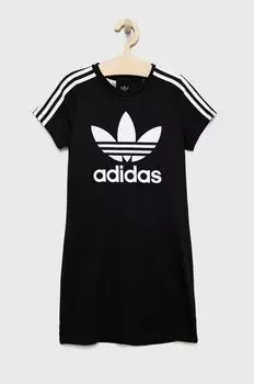 Детское платье adidas Originals, черный