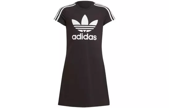 Детское платье Adidas Originals, цвет Black