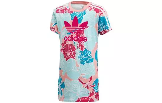 Детское платье Adidas Originals, цвет Pink