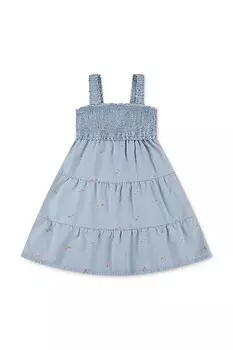 Детское платье BABY DOLL SMOCKED DRESS Levi'S, синий