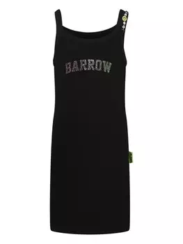 Детское платье Barrow с логотипом и заклепками Barrow kids, черный