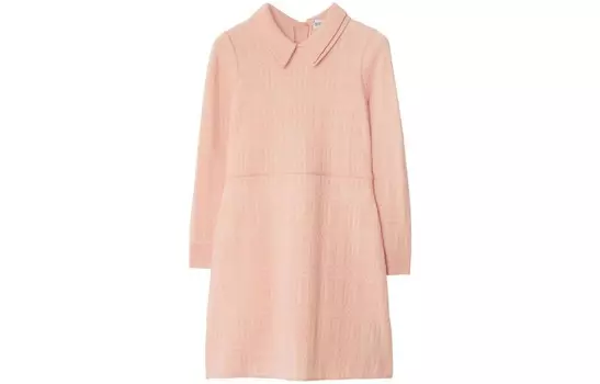 Детское платье Burberry, розовый