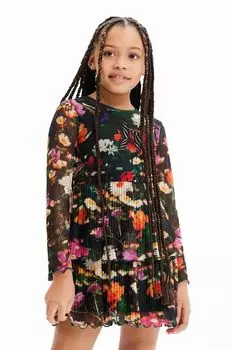 Детское платье Desigual, зеленый