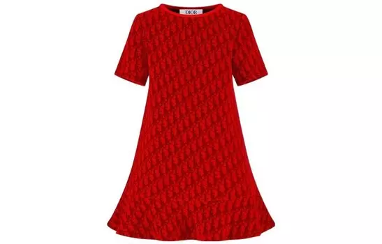 Детское платье Dior, красный