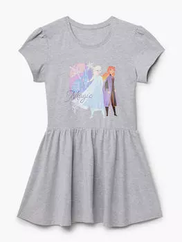 Детское платье Disney Frozen, серый