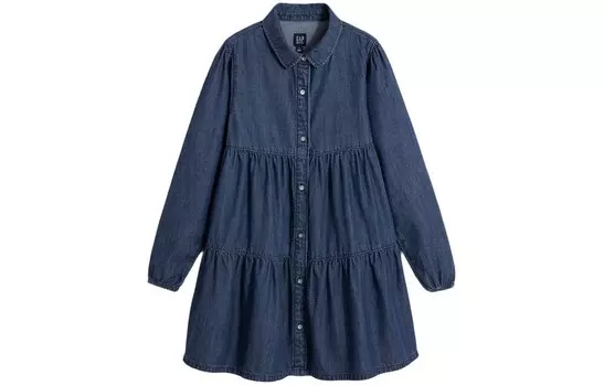 Детское платье GAP Kids, цвет Dark Blue