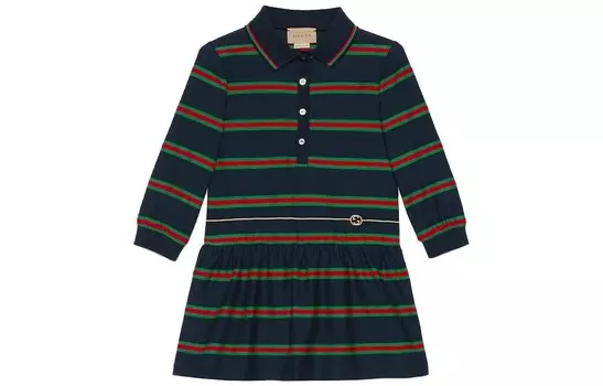 Детское платье Gucci, зеленый