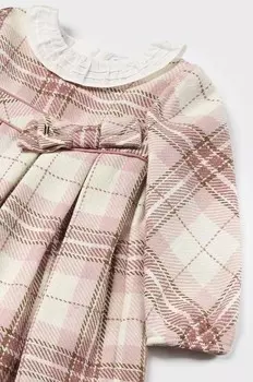 Детское платье из смесовой шерсти Mayoral, розовый