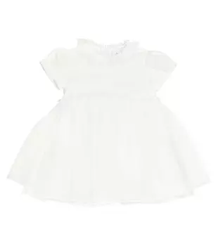 Детское платье из тюля Il Gufo, белый