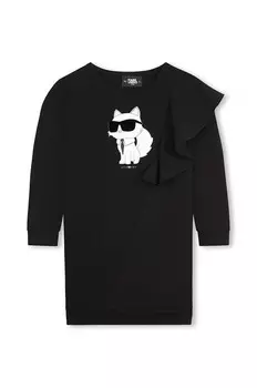 Детское платье Karl Lagerfeld, черный