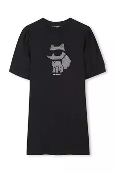 Детское платье Karl Lagerfeld, черный
