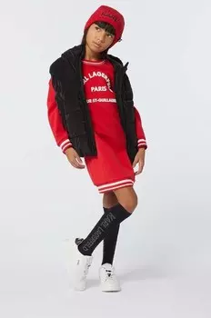 Детское платье Karl Lagerfeld, красный