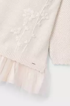 Детское платье Mayoral, бежевый