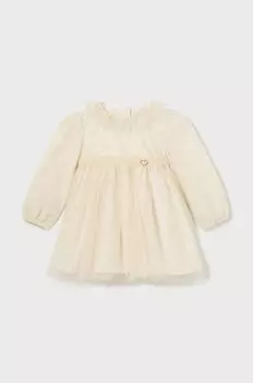 Детское платье Mayoral, бежевый