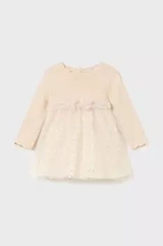 Детское платье Mayoral, бежевый