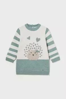 Детское платье Mayoral, бирюзовый