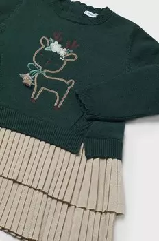 Детское платье Mayoral, бирюзовый