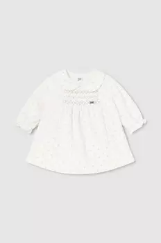 Детское платье Mayoral Newborn, бежевый